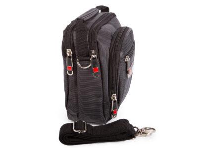 Pojemna mała torebka na ramię z dużą liczbą kieszonek - obrazek 3