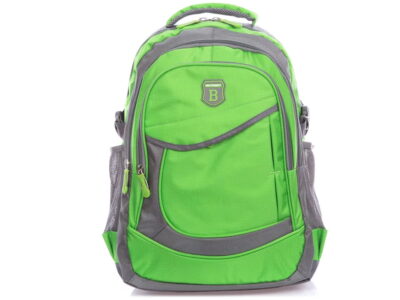 Szaro - zielony sportowy pojemny plecak Bag Street - obrazek 1