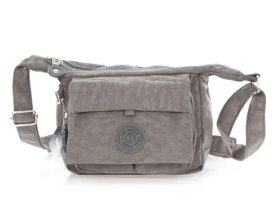 Mała torebka materiałowa szara Bag Street 2251