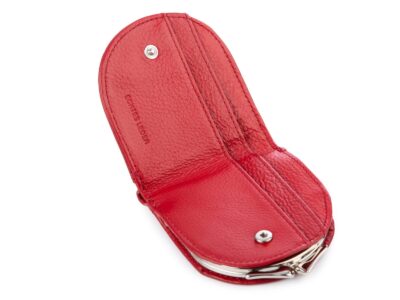 Portfel damski skórzany zapinany na bigiel Jennifer Jones - bilonówka - obrazek 4