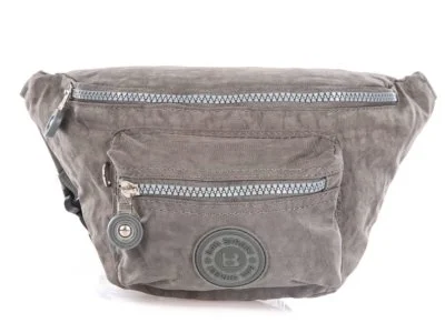 Saszetka biodrówka z kreszu Bag Street szara