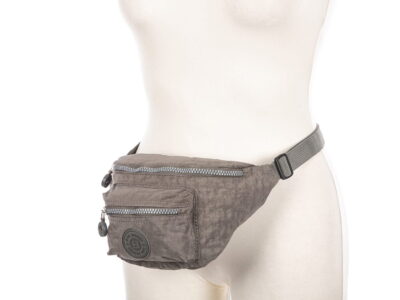 Saszetka biodrówka z kreszu Bag Street szara - obrazek 6