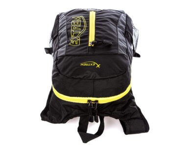 Czarny plecak rowerowy sportowy do biegania Extrem z zółtym - obrazek 6