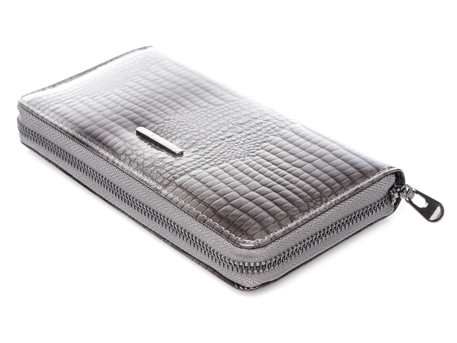 Szary portfel piórnik Jennifer Jones 5247