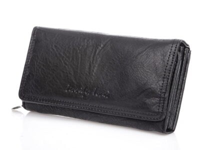 Duży portfel damski w kolorze czarnym Jennifer Jones - obrazek 5