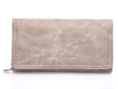 Duży portfel damski w kolorze szarym Jennifer Jones - obrazek 1