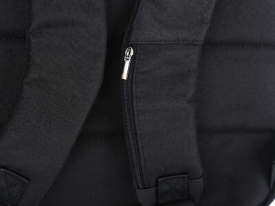 Plecak elegancki biznesowy prostokątny czarny na laptopa 15,6" z portem ładowania USB - obrazek 13