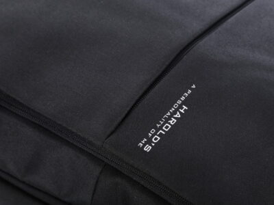 Plecak elegancki biznesowy prostokątny czarny na laptopa 15,6" z portem ładowania USB - obrazek 9