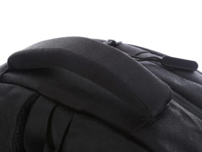 Plecak elegancki biznesowy czarny na laptopa 15,6" z portem ładowania USB - obrazek 13