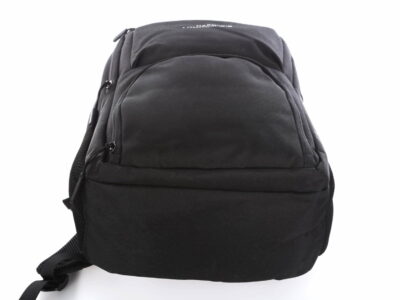 Plecak elegancki biznesowy czarny na laptopa 15,6" z portem ładowania USB - obrazek 14