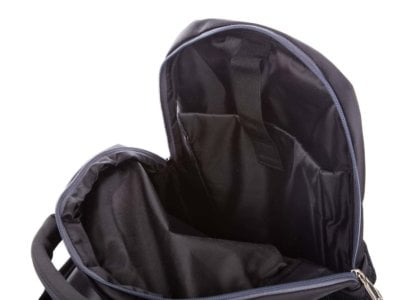 Średniej wielkości wygodny plecak do pracy/sportowy czarny Bag Street - obrazek 3