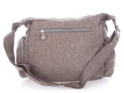 Torebka damska z kreszu turystyczna Bag Street szara - obrazek 5