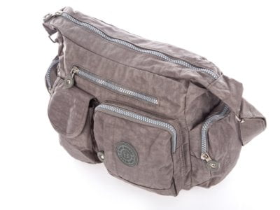 Torebka damska z kreszu turystyczna Bag Street szara - obrazek 6