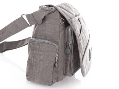 Torebka damska szara bardzo lekka wykonana z kreszu Bag Street - obrazek 8