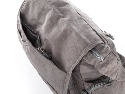 Torebka damska szara bardzo lekka wykonana z kreszu Bag Street - obrazek 5