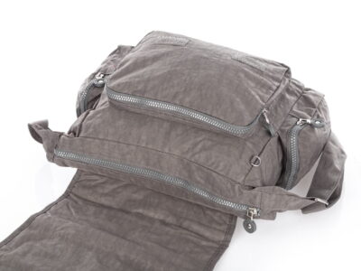 Torebka damska szara bardzo lekka wykonana z kreszu Bag Street - obrazek 3