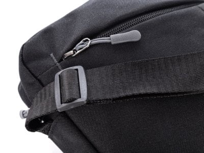 Torba męska na ramię średniej wielkości czarna Bag Street Extrem - obrazek 7