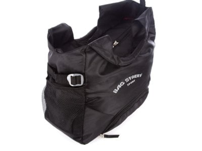 Torba podróżna/na siłownię z kieszenią na buty czarna Bag Street - obrazek 3