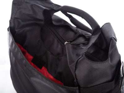 Torba podróżna/na siłownię z kieszenią na buty czarna Bag Street - obrazek 6