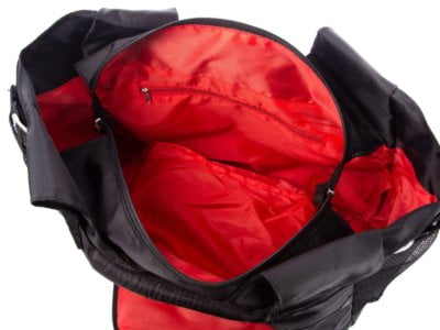 Torba podróżna/na siłownię z kieszenią na buty czarna Bag Street - obrazek 9