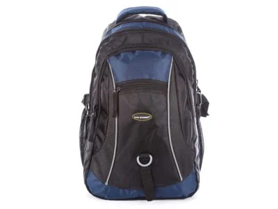 Plecak sportowy szkolny pojemny czarno granatowy Bag Street