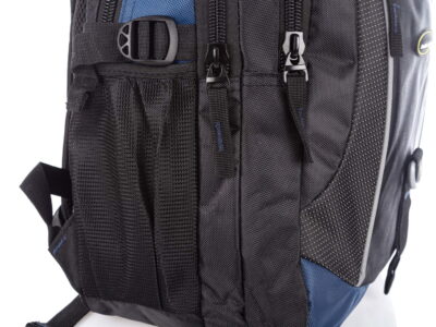 Plecak sportowy szkolny pojemny czarno granatowy Bag Street - obrazek 6