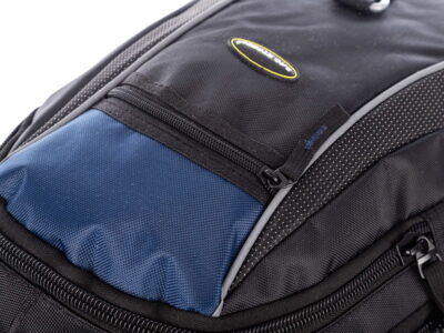 Plecak sportowy szkolny pojemny czarno granatowy Bag Street - obrazek 5