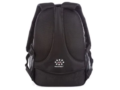 Plecak sportowy szkolny pojemny czarno szary Bag Street - obrazek 5