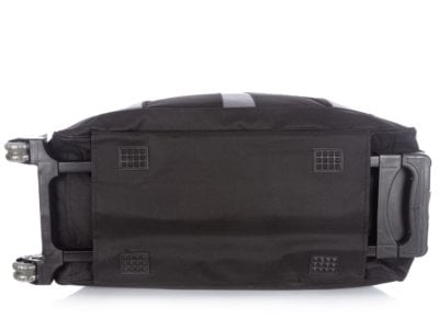 Torba podróżna na kółkach i do ręki ze stelażem Bag Street czarna - obrazek 5