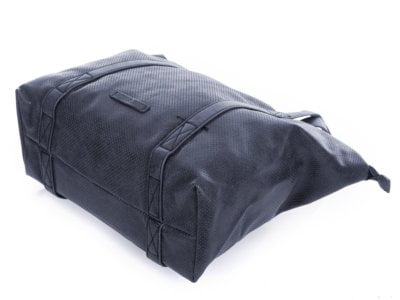 Torba damska shopper bag ażurowa granatowa Jennifer Jones - obrazek 5
