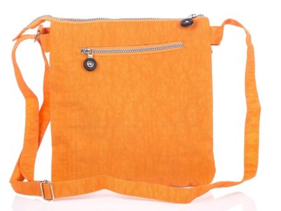 Lekka oraz wygodna torebka damska materiałowa Bag Street pomarańczowa - obrazek 11
