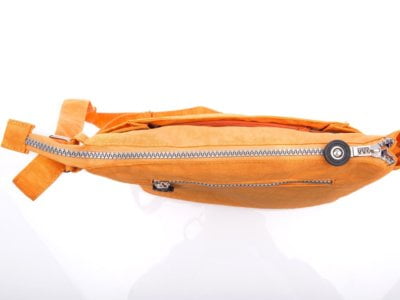 Lekka oraz wygodna torebka damska materiałowa Bag Street pomarańczowa - obrazek 4