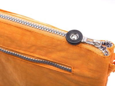Lekka oraz wygodna torebka damska materiałowa Bag Street pomarańczowa - obrazek 3