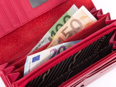 CAVALDI Pojemny damski portfel skórzany z pudełkiem na prezent - obrazek 3