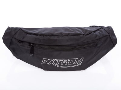 Czarna biodrówka na pas extrem