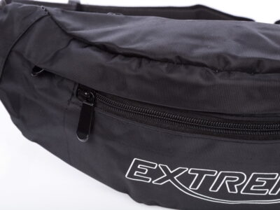 Czarna biodrówka na pas extrem