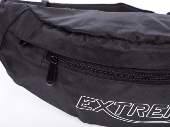 Czarna biodrówka na pas extrem