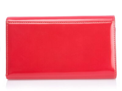 Pojemny elegancki portfel skórzany czerwony PIERRE CARDIN - obrazek 2