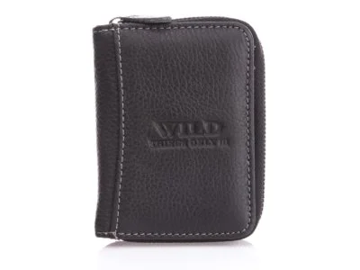 Mały portfel męski zapinany na zamek