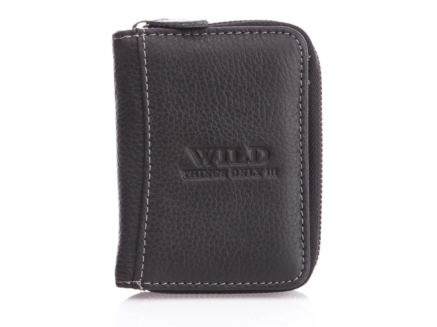 Mały portfel męski zapinany na zamek