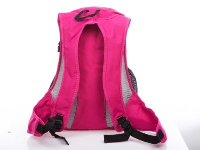 Różowy lekki damski plecak turystyczny Bag Street Travel - obrazek 11