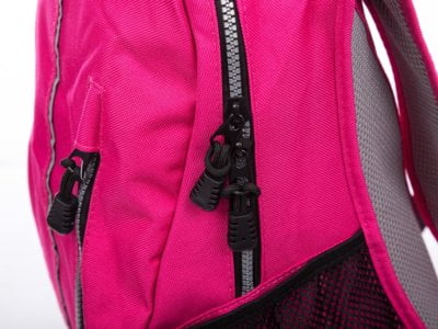 Różowy lekki damski plecak turystyczny Bag Street Travel - obrazek 5