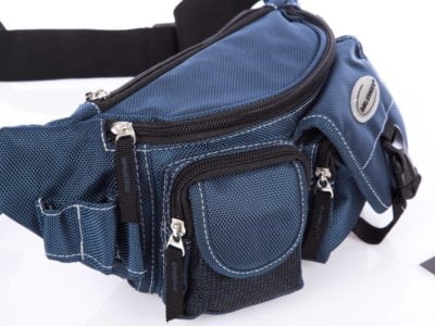 Saszetka nerka sportowa na brzuch Bag Street Granatowa - obrazek 6