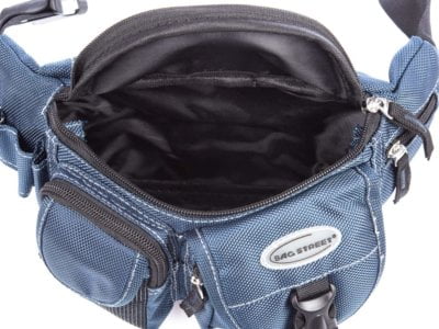 Saszetka nerka sportowa na brzuch Bag Street Granatowa - obrazek 5