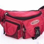 Czerwona saszetka biodrowa Bag Street