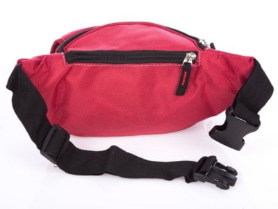 Saszetka nerka sportowa na brzuch Bag Street Czerwona - obrazek 5