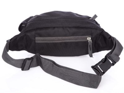 Saszetka nerka sportowa na brzuch Bag Street Czarna - obrazek 4