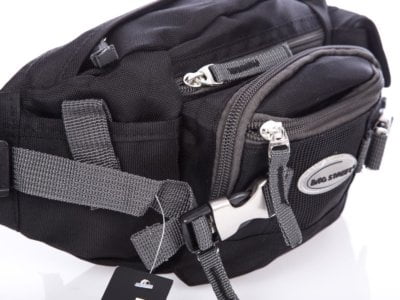 Saszetka nerka sportowa na brzuch Bag Street Czarna - obrazek 3