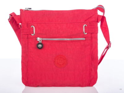 Lekka oraz wygodna torebka damska materiałowa Bag Street czerwona - obrazek 1