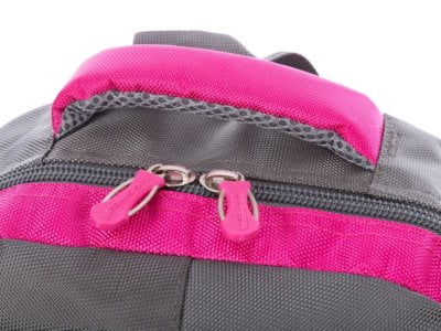 Różowo-szary sportowy pojemny plecak Bag Street - obrazek 4